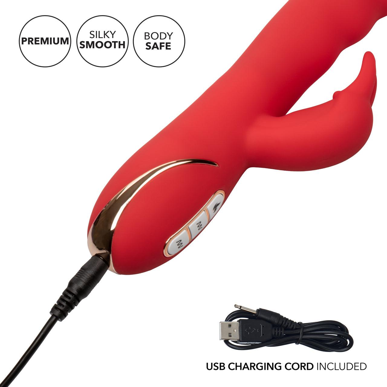 Jack Rabbit Signature Heated Silicone Ultra-soft Rabbit - Buy At Luxury Toy X - Free 3-Day Shipping