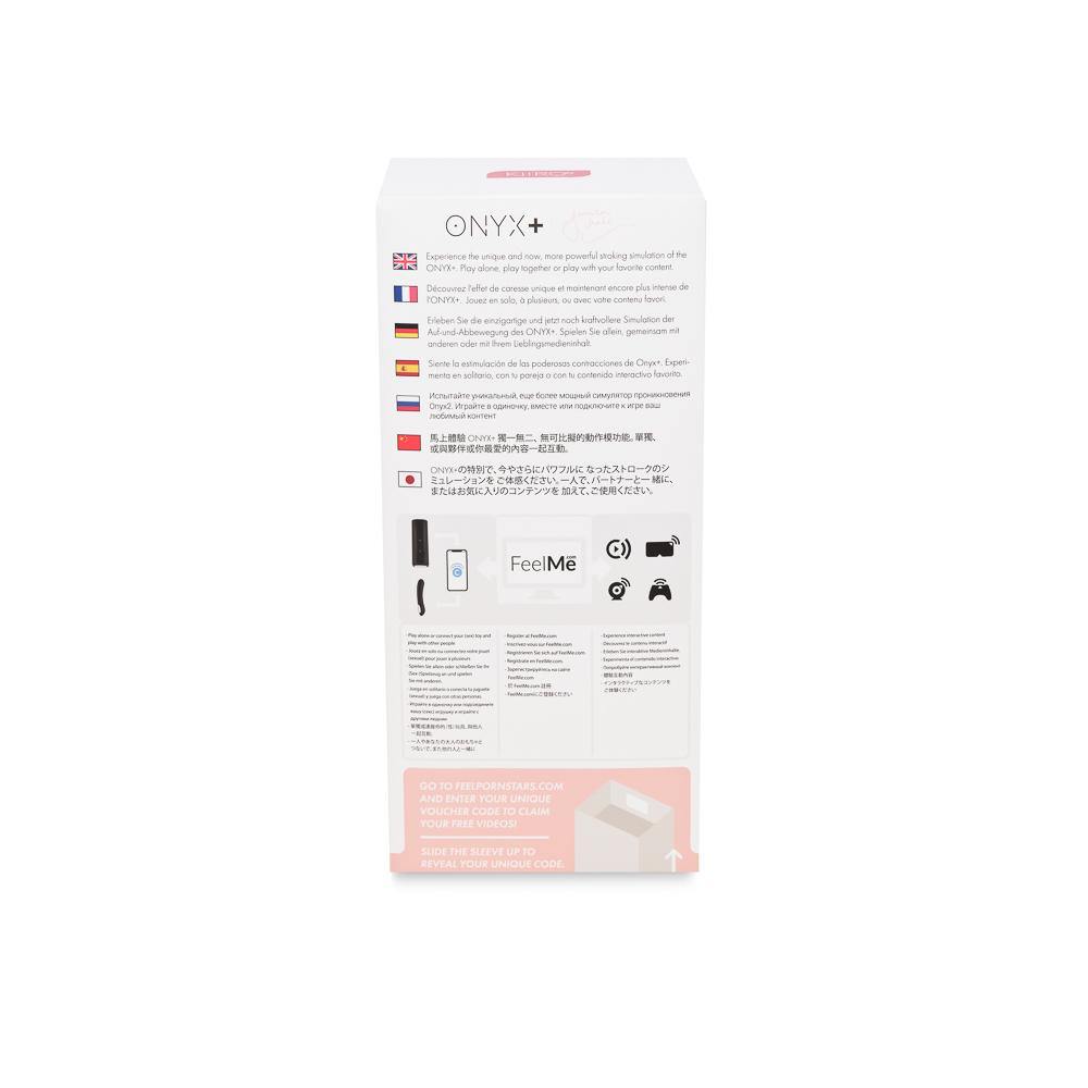 Kiiroo Jessica Drake Onyx+ Feel Pornstar Experience - Buy At Luxury Toy X - Free 3-Day Shipping
