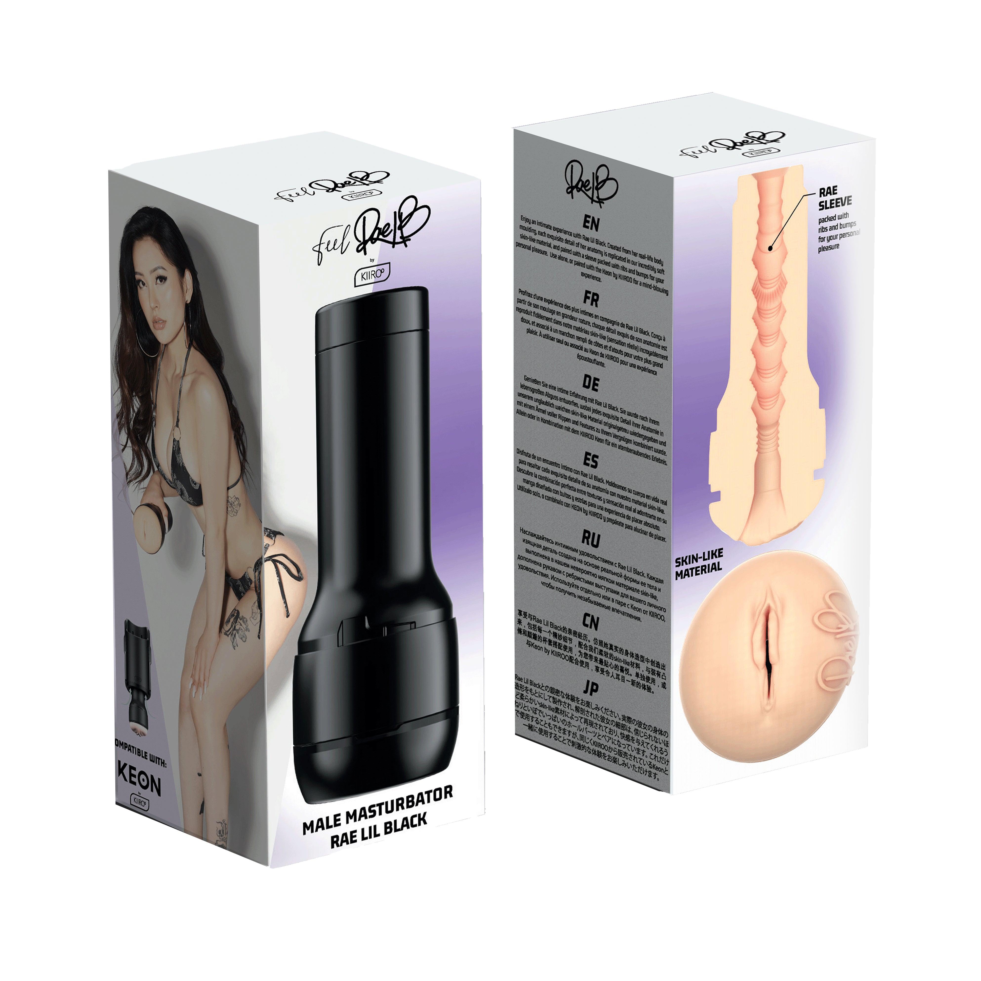 Kiiroo Rae Lil Black Feel Stars Stroker - Buy At Luxury Toy X - Free 3-Day Shipping