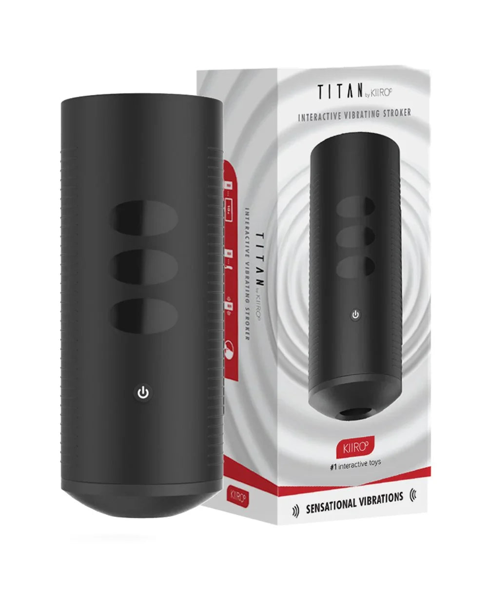 Kiiroo Titan Interactive Vibrating Masturbator Kiiroo Titan Interactive Vibrating Masturbator