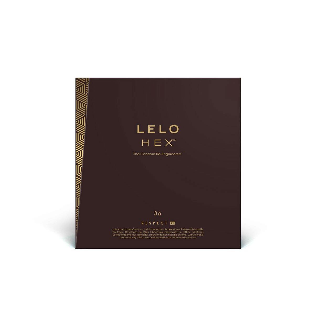 LELO Hex Respect Condoms 36 pk - Buy At Luxury Toy X - Free 3-Day Shipping