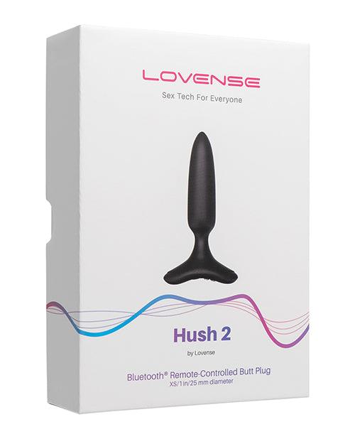 Lovense Hush 2 1" Butt Plug - Buy At Luxury Toy X - Free 3-Day Shipping
