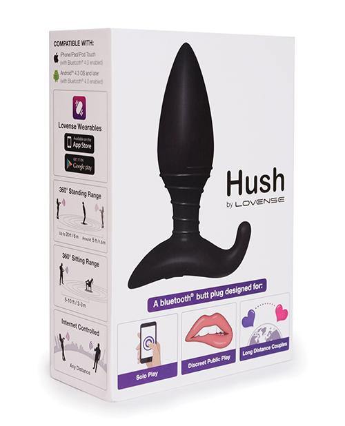 Lovense Hush Butt Plug - Buy At Luxury Toy X - Free 3-Day Shipping