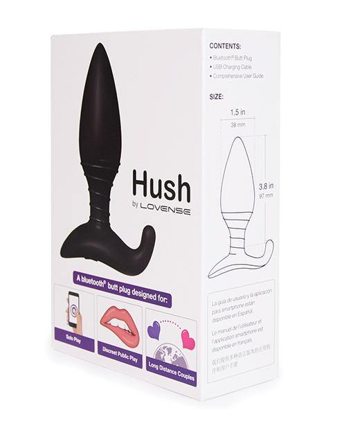 Lovense Hush Butt Plug - Buy At Luxury Toy X - Free 3-Day Shipping