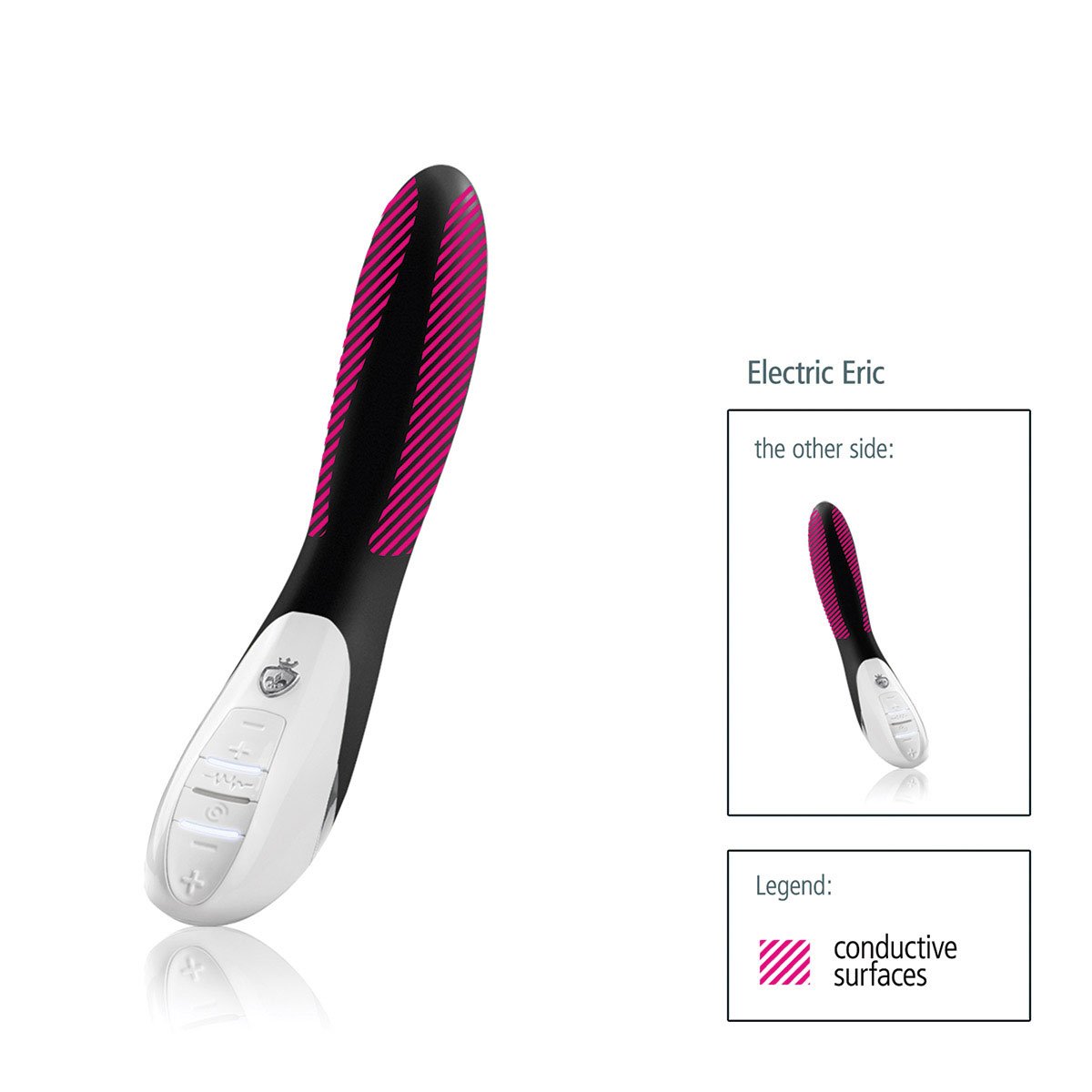 Mystim Electric Eric E-Stim Vibrator - Buy At Luxury Toy X - Free 3-Day Shipping