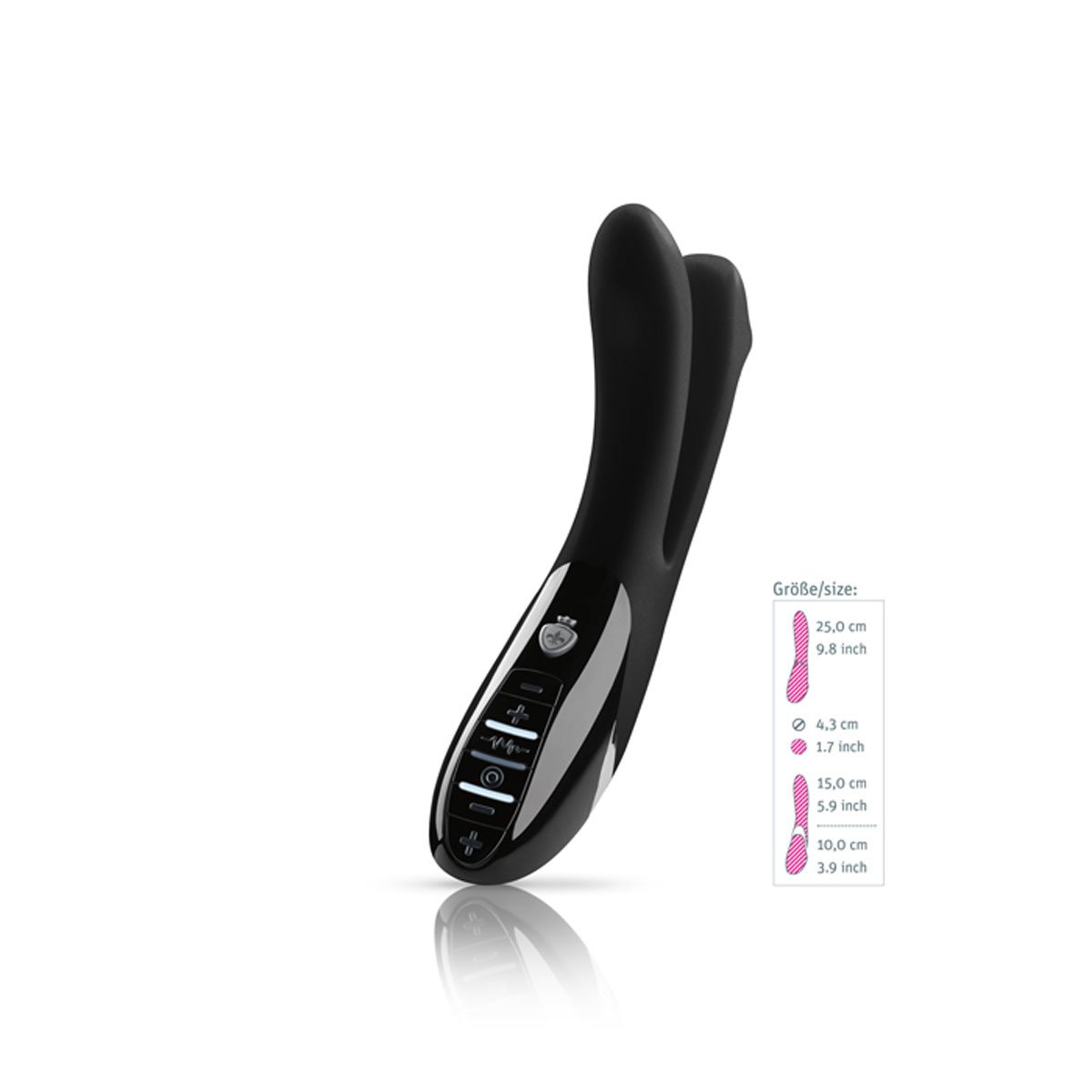 Mystim Tingling Apart E-Stim Vibrator - Buy At Luxury Toy X - Free 3-Day Shipping