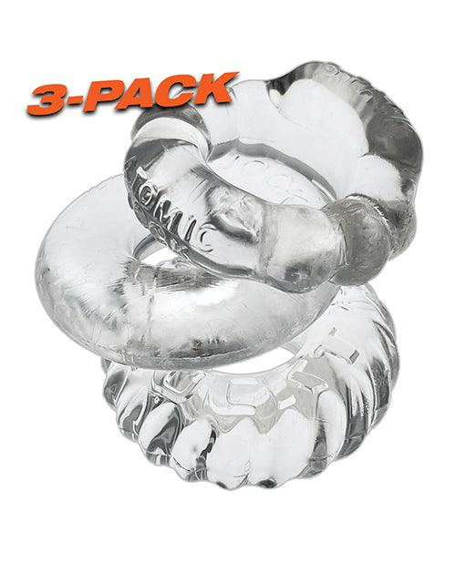 Oxballs Bonemaker 3 Pack Cockring Kit - - Buy At Luxury Toy X - Free 3-Day Shipping