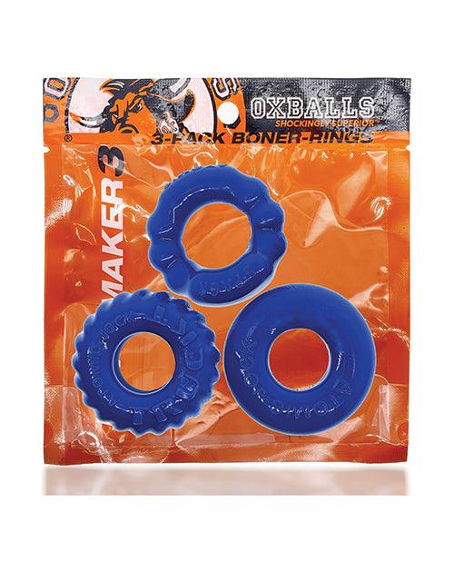 Oxballs Bonemaker 3 Pack Cockring Kit - - Buy At Luxury Toy X - Free 3-Day Shipping