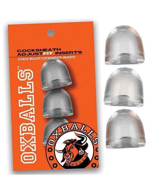 Oxballs Cocksheath Adjustfit Inserts 3pk - Buy At Luxury Toy X - Free 3-Day Shipping