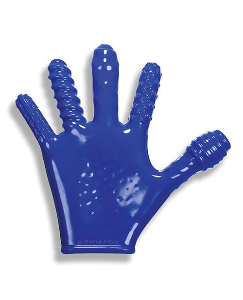 Oxballs Finger Fuck Glove - Police Blue - Buy At Luxury Toy X - Free 3-Day Shipping