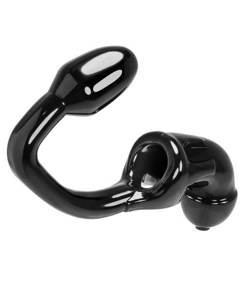 Oxballs Tailpipe Chastity Cocklock & Asslock Butt Plug - Buy At Luxury Toy X - Free 3-Day Shipping