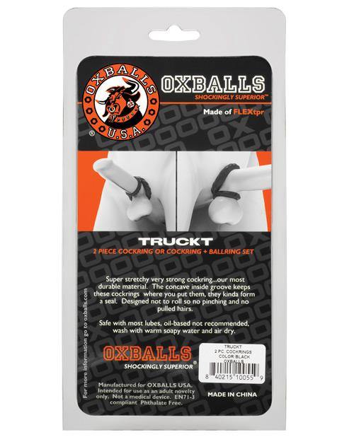Oxballs Truckt Cock & Ball Ring 2pk - Buy At Luxury Toy X - Free 3-Day Shipping