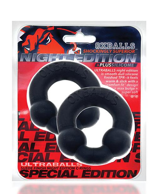Oxballs Ultraballs Cockring Special Edition - Night Pack Of 2 - Buy At Luxury Toy X - Free 3-Day Shipping