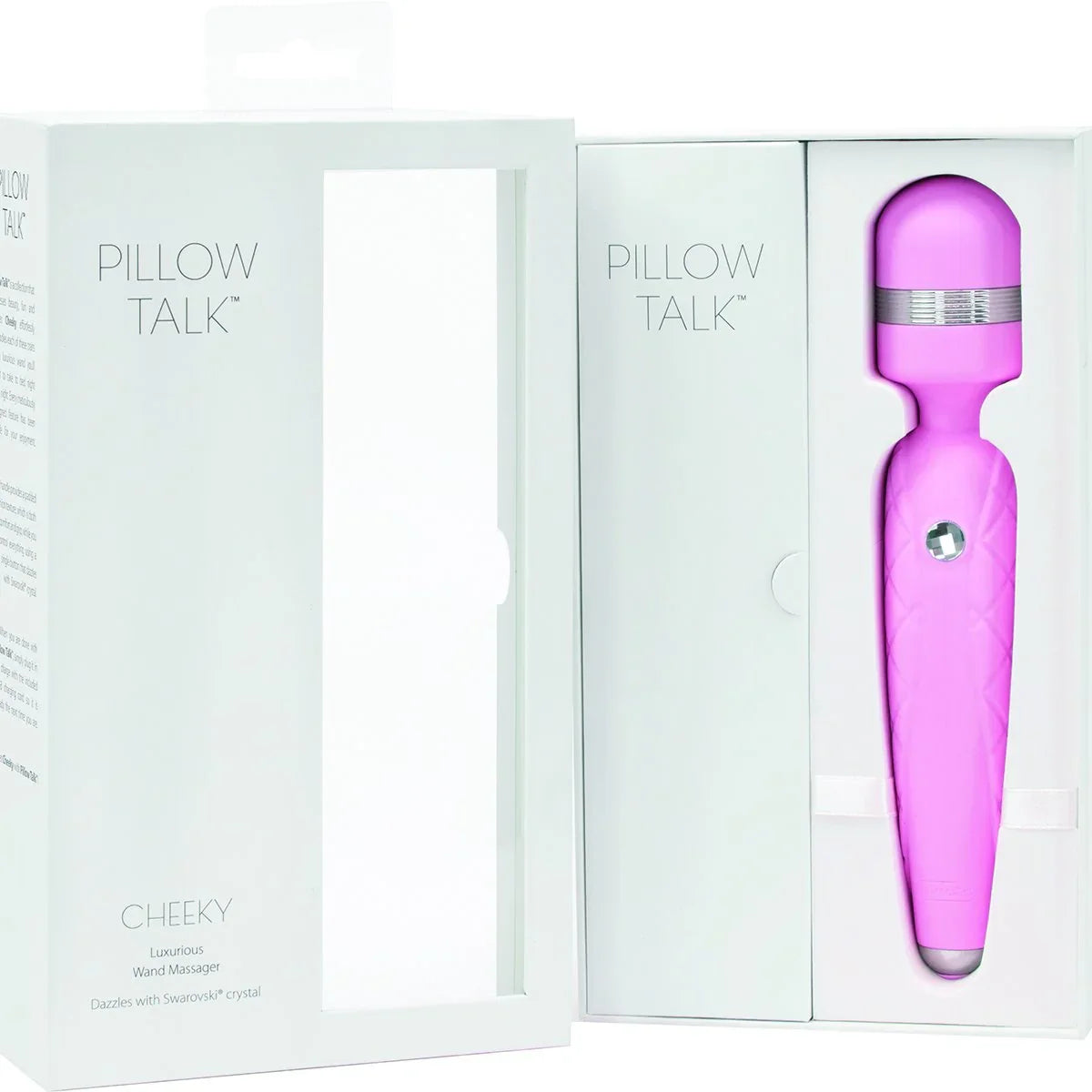 Pillow Talk Cheeky Wand, Pink Vibrator Wand Pillow Talk Cheeky Wand, Pink Vibrator Wand