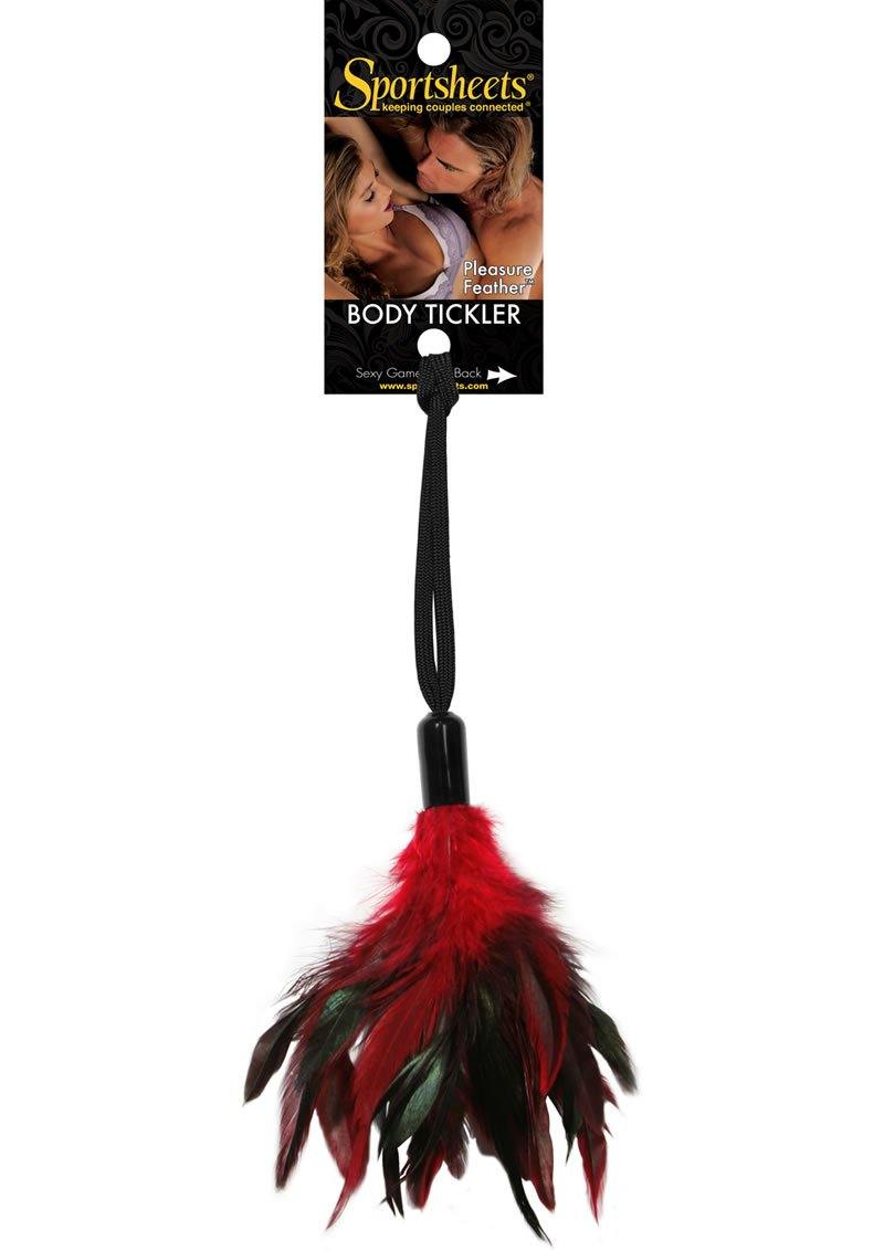 Pleasure Feather Red - Buy At Luxury Toy X - Free 3-Day Shipping