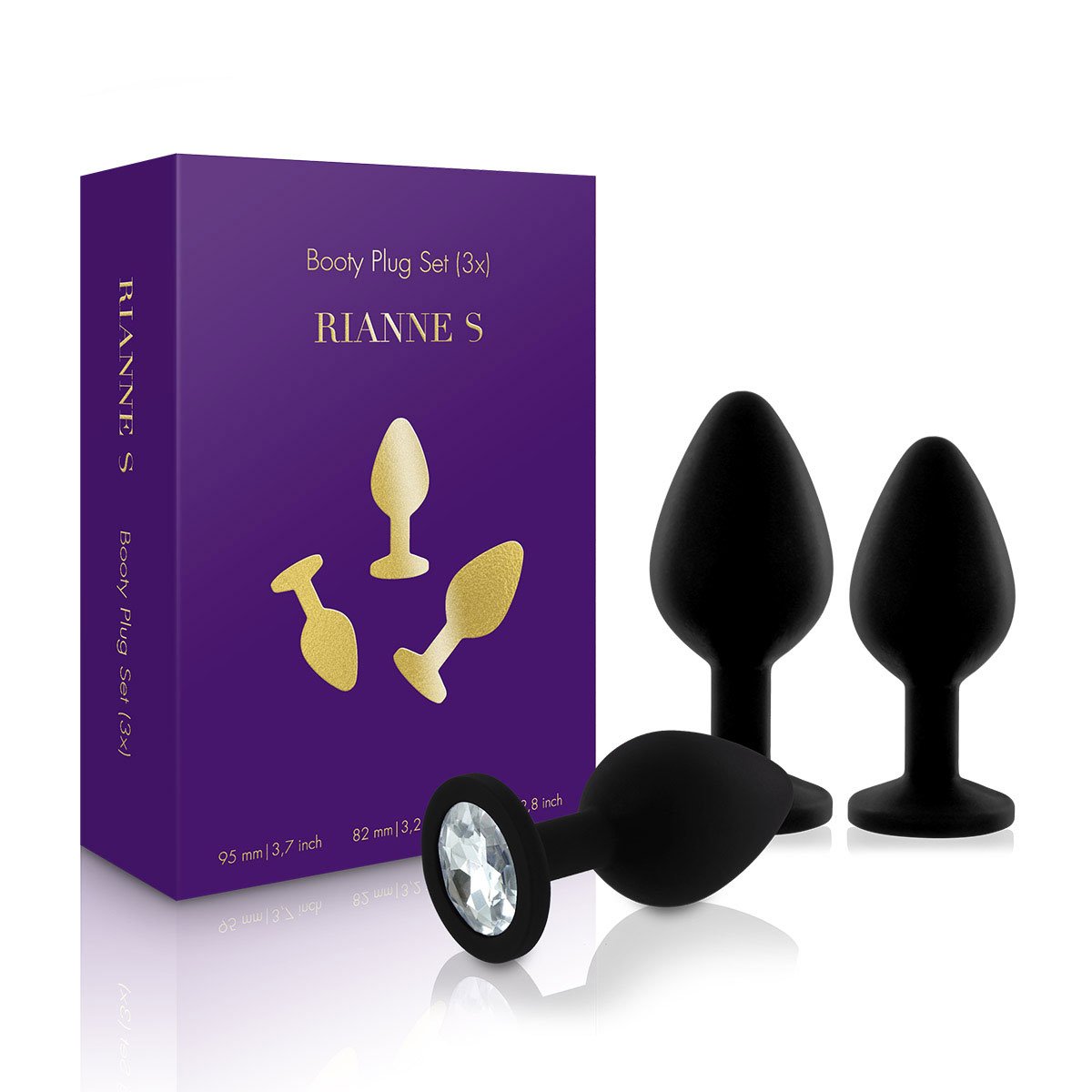 Rianne S Booty Plug Set - Buy At Luxury Toy X - Free 3-Day Shipping