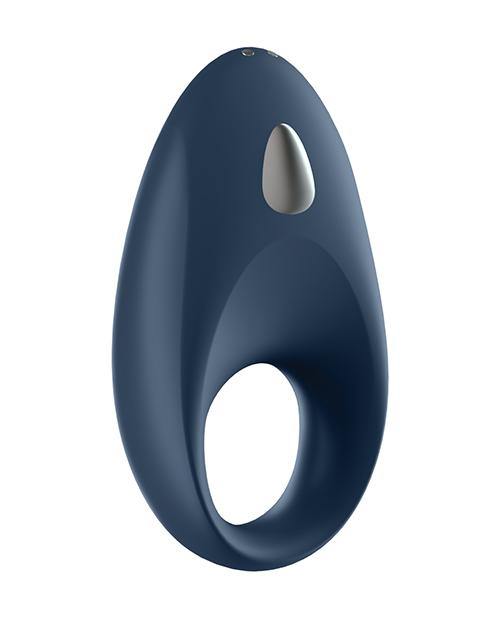 Satisfyer Mighty One Ring W-app - Blue - Buy At Luxury Toy X - Free 3-Day Shipping