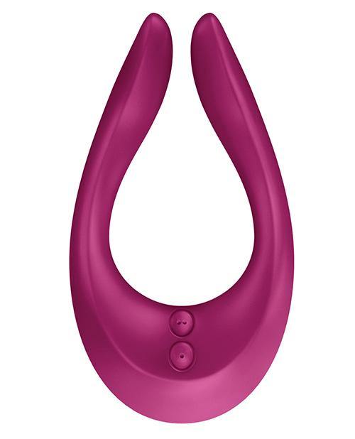 Satisfyer Partner Multifun 2 - Berry - Buy At Luxury Toy X - Free 3-Day Shipping