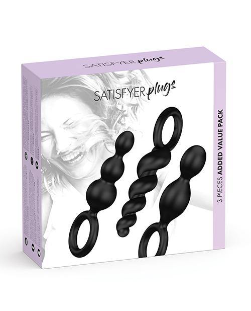 Satisfyer Plug Set Of 3 - Buy At Luxury Toy X - Free 3-Day Shipping