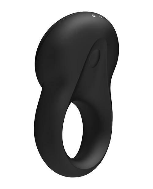 Satisfyer Signet Ring W-bluetooth App - Blue - Buy At Luxury Toy X - Free 3-Day Shipping