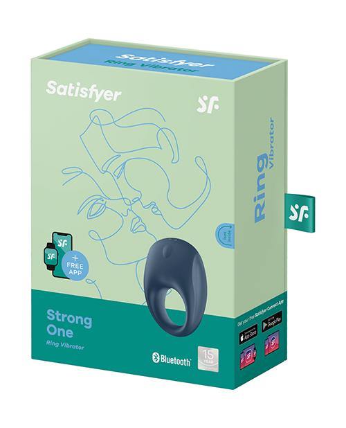 Satisfyer Strong One W-bluetooth App - Blue - Buy At Luxury Toy X - Free 3-Day Shipping