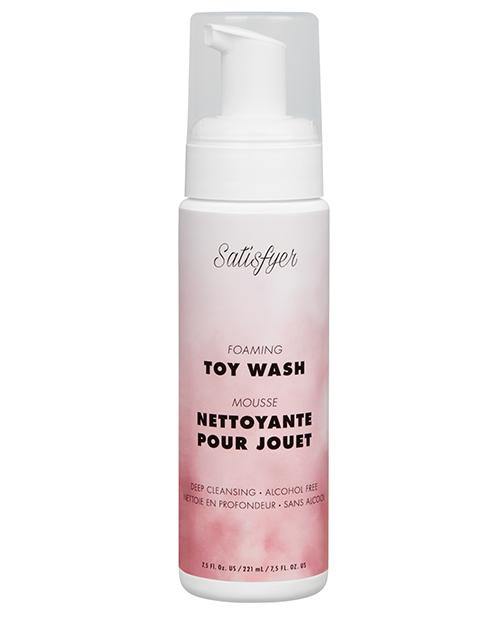 Satisfyer Womens Foaming Toy Wash - 7.5 Oz - Buy At Luxury Toy X - Free 3-Day Shipping