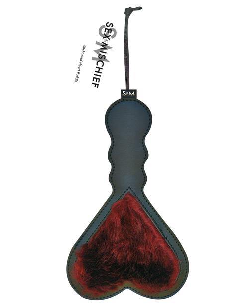 Sex & Mischief Enchanted Heart Paddle - Buy At Luxury Toy X - Free 3-Day Shipping