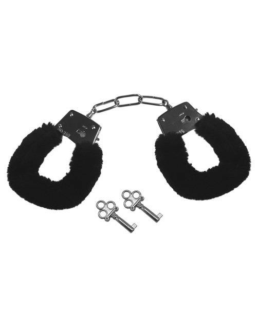 Sex & Mischief Furry Handcuffs - Buy At Luxury Toy X - Free 3-Day Shipping