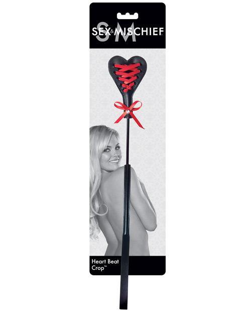 Sex & Mischief Heart Beat Crop - Buy At Luxury Toy X - Free 3-Day Shipping