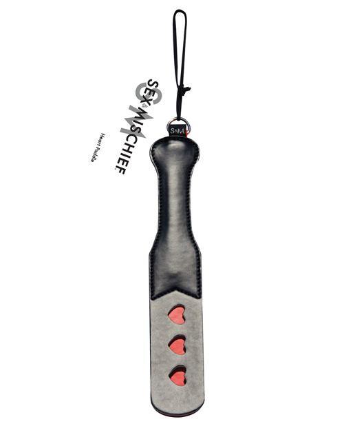 Sex & Mischief Heart Paddle - Buy At Luxury Toy X - Free 3-Day Shipping