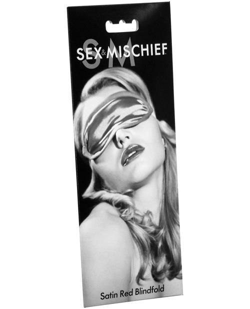 Sex & Mischief Satin Blindfold - Buy At Luxury Toy X - Free 3-Day Shipping
