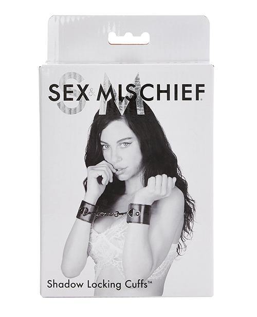 Sex & Mischief Shadow Locking Cuffs - Buy At Luxury Toy X - Free 3-Day Shipping