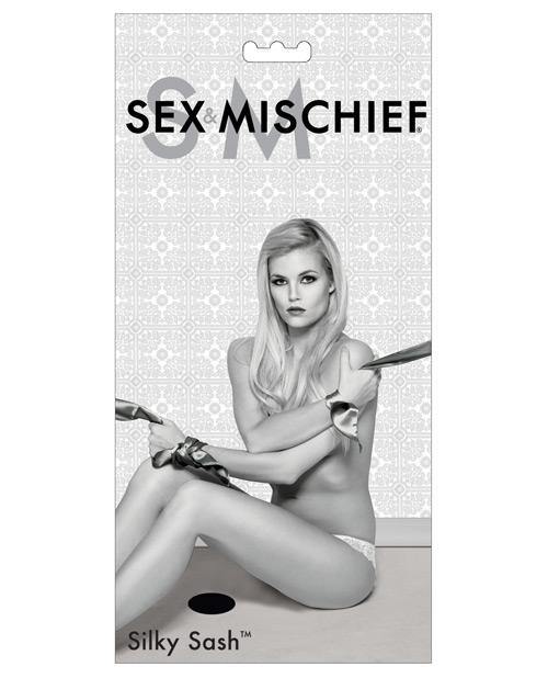 Sex & Mischief Silky Sash Restraints - Buy At Luxury Toy X - Free 3-Day Shipping