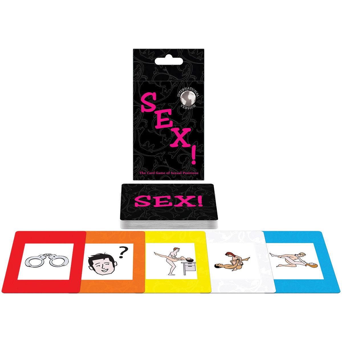 Sex! International Card Game - Buy At Luxury Toy X - Free 3-Day Shipping