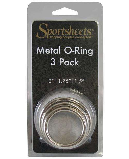 Sportsheets Metal O Ring 3pk - Buy At Luxury Toy X - Free 3-Day Shipping