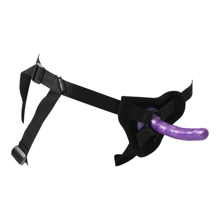 Sportsheets New Comer's Strap-On Kit with Adjustable Harness & 5.5 in. Silicone Dildo - Buy At Luxury Toy X - Free 3-Day Shipping