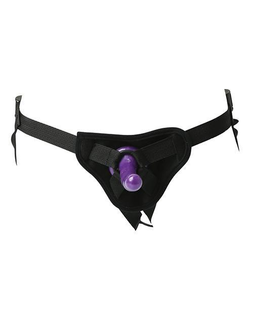 Sportsheets New Comer's Strap-On Kit with Adjustable Harness & 5.5 in. Silicone Dildo - Buy At Luxury Toy X - Free 3-Day Shipping