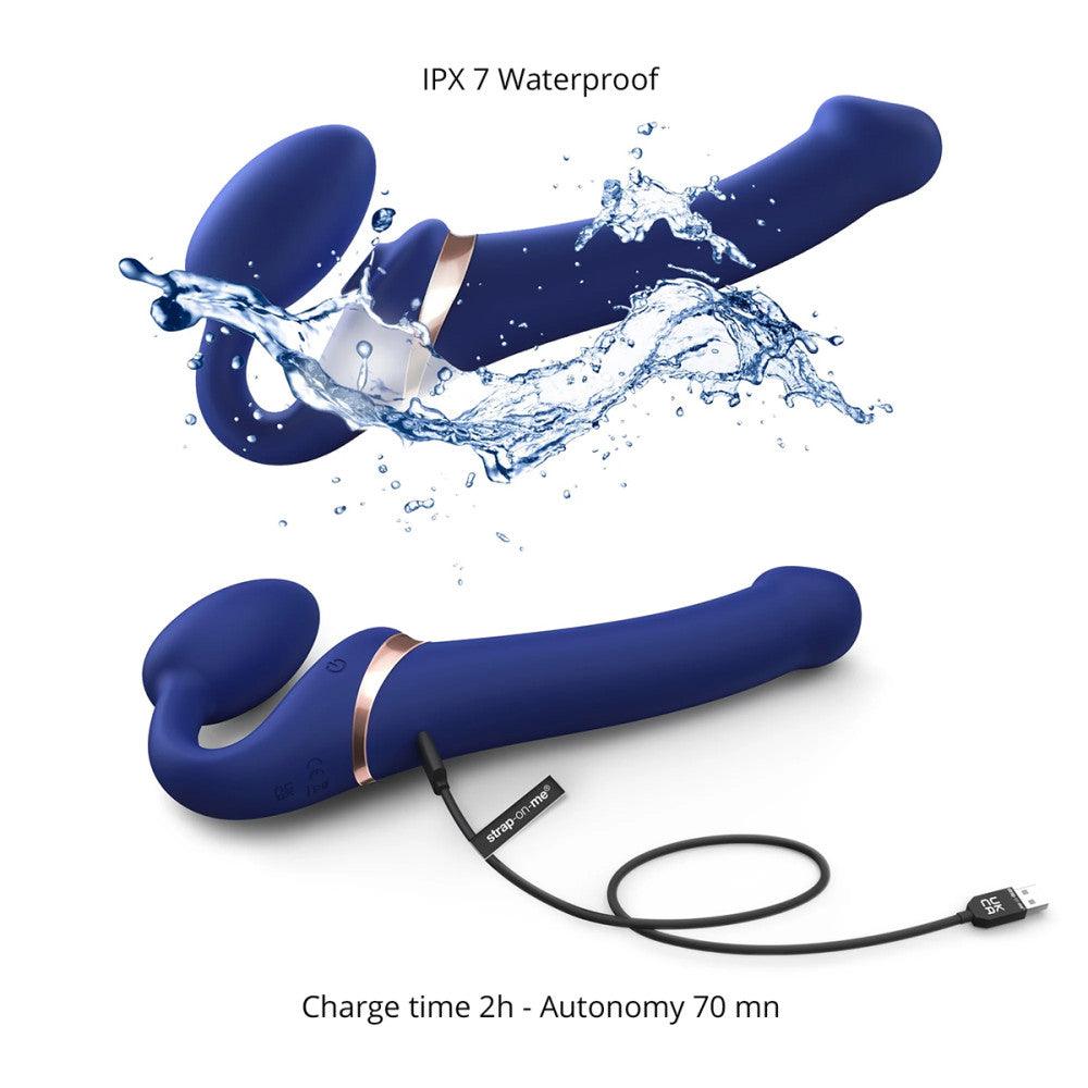 Strap On Me Multi Orgasm Bendable Strap On XL - Buy At Luxury Toy X - Free 3-Day Shipping