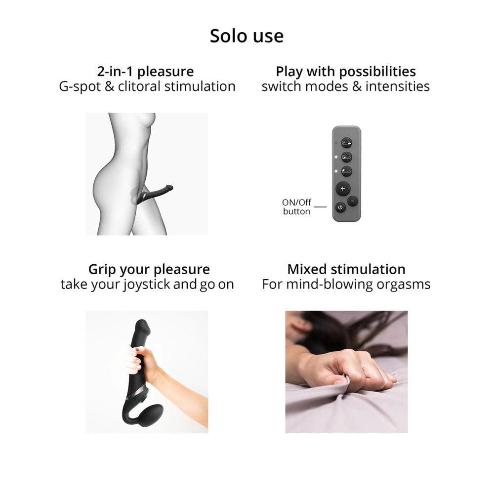 Strap On Me Multi Orgasm Bendable Strap On XL - Buy At Luxury Toy X - Free 3-Day Shipping