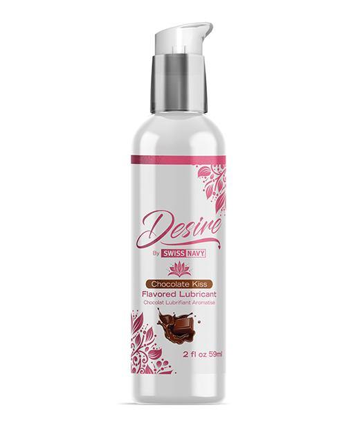 Swiss Navy Desire Chocolate Kiss Flavored Lubricant - 2 Oz - Buy At Luxury Toy X - Free 3-Day Shipping