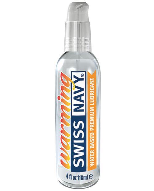 Swiss Navy Warming Water Based Lube - 4 Oz - Buy At Luxury Toy X - Free 3-Day Shipping