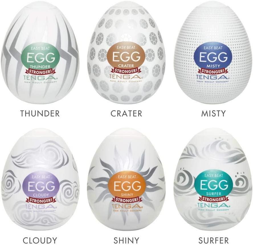 Tenga Easy Beat Egg Six Pack - Buy At Luxury Toy X - Free 3-Day Shipping