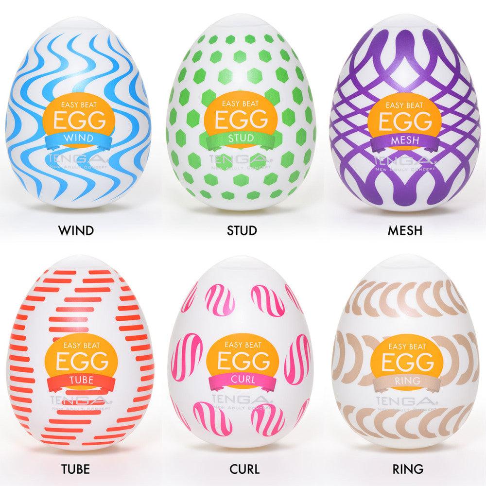 Tenga Easy Beat Egg Six Pack - Buy At Luxury Toy X - Free 3-Day Shipping