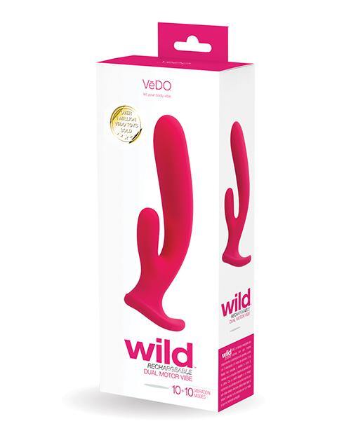 Vedo Wild Rechargeable Dual Vibe - Buy At Luxury Toy X - Free 3-Day Shipping