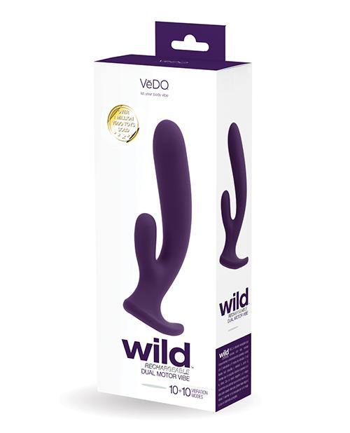 Vedo Wild Rechargeable Dual Vibe - Buy At Luxury Toy X - Free 3-Day Shipping