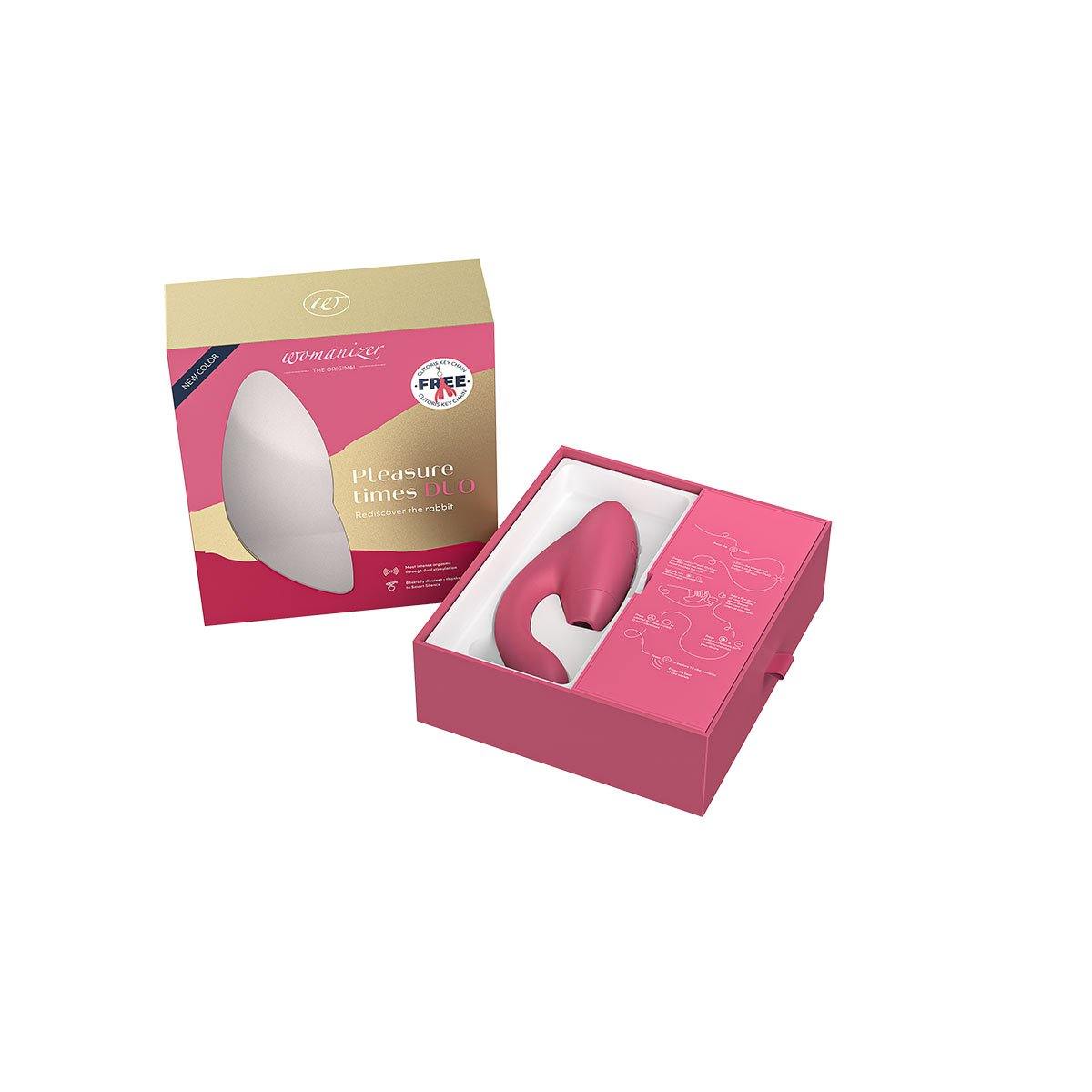 Womanizer Duo Raspberry - Buy At Luxury Toy X - Free 3-Day Shipping