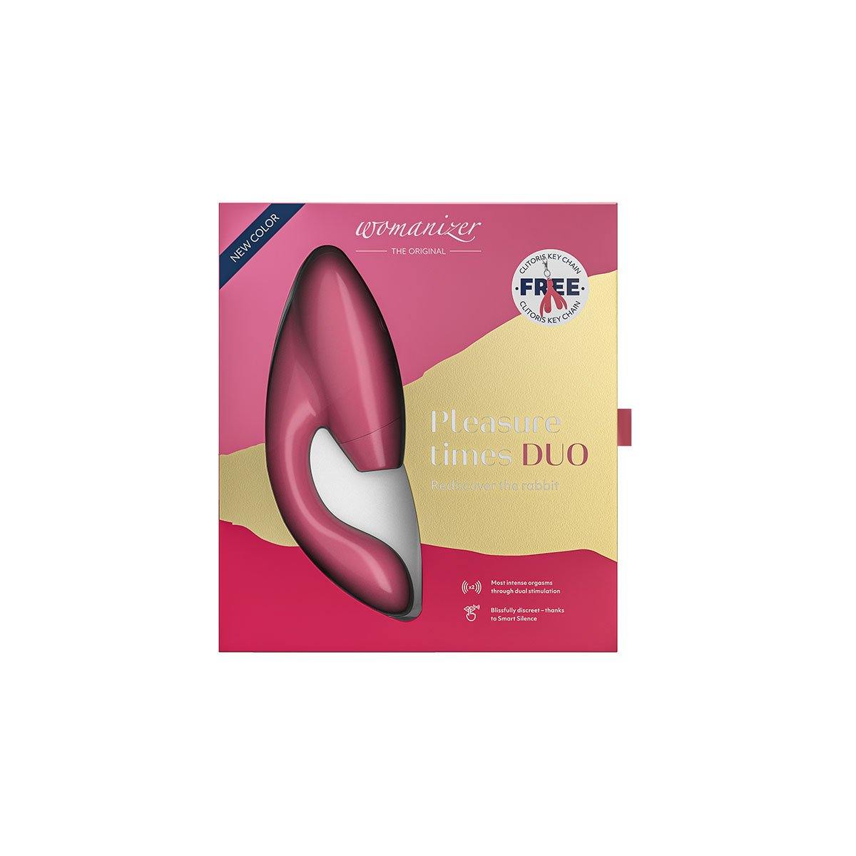 Womanizer Duo Raspberry - Buy At Luxury Toy X - Free 3-Day Shipping