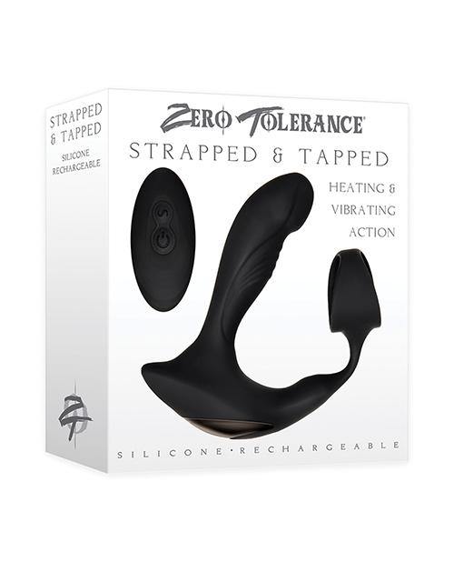 Zero Tolerance Strapped & Tapped Rechargeable Prostate Vibrator - Buy At Luxury Toy X - Free 3-Day Shipping