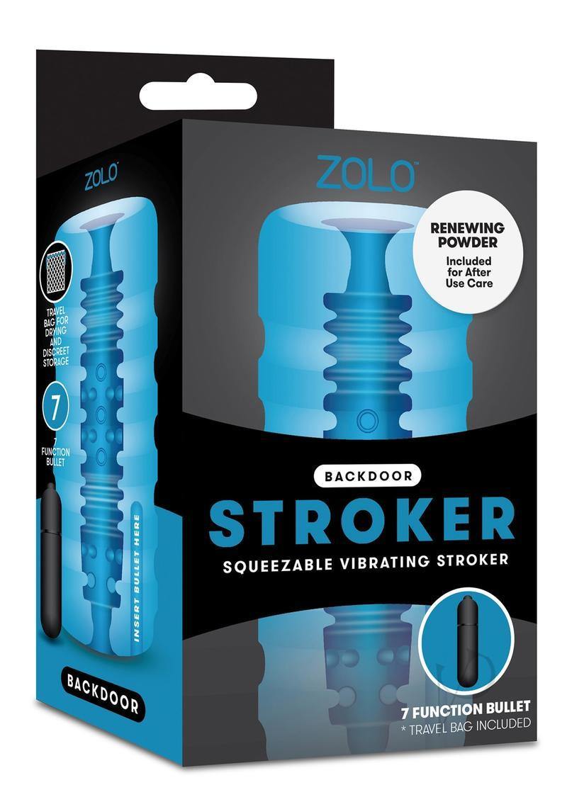 Zolo Backdoor Squeezable Vibe Stroker - Buy At Luxury Toy X - Free 3-Day Shipping